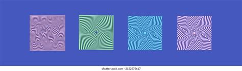 Optical Illusion Abstract Red Green Blue Stock Vector (Royalty Free) 2152575617 | Shutterstock