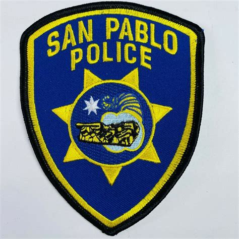 San Pablo Police California Patch (B5) | eBay | California patches, Police, Patches for sale