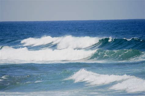 White Surf At Sea Free Stock Photo - Public Domain Pictures