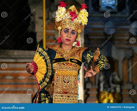 Balinese Legong Dance Performance in Bali, Indonesia Editorial Image ...