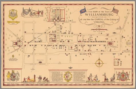 Map Of Colonial Williamsburg Va - Maps Model Online