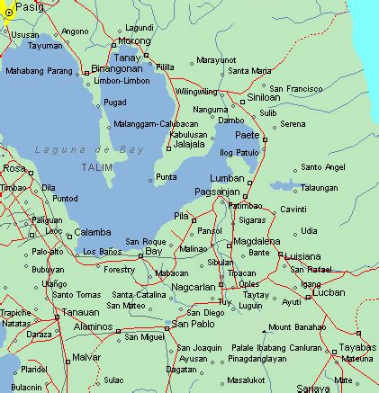 Political Map Of Laguna