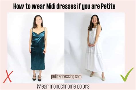 I'm 5'2", here's the 12 Must-Know Tips for Midi dress if you are Short