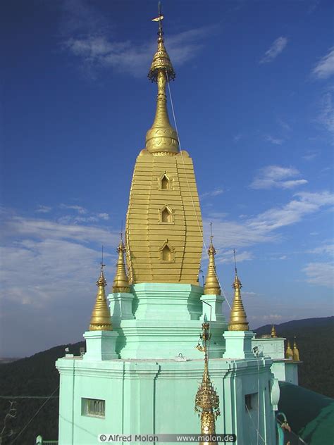 Mount Popa monastery photo. Mount Popa, Myanmar