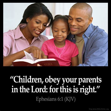 Ephesians 6:1 Inspirational Image