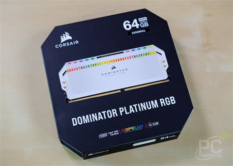 Quick Look Review: Corsair Dominator Platinum RGB Memory In White - PC ...