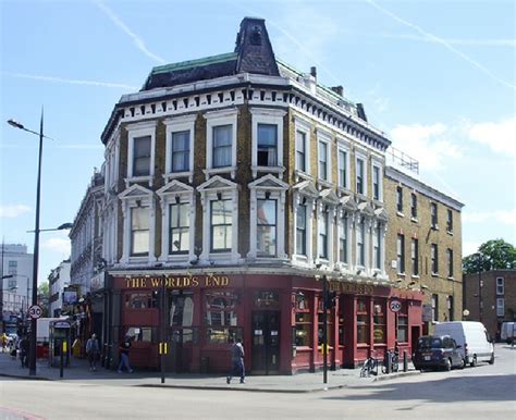 The World's End pub in Camden Town in London, near Camden Town station