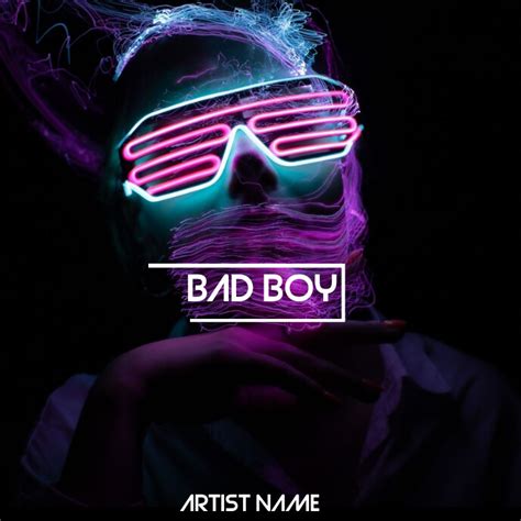 Bad boy album cover Template | PosterMyWall