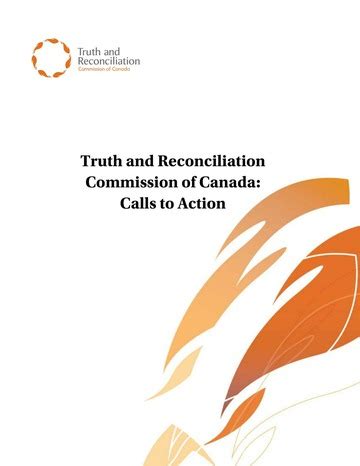 Truth & Reconciliation Commission of Canada -- Findings & Reports ...