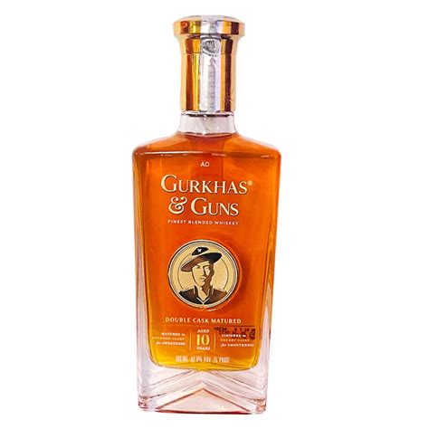 Gurkhas and Guns Finest Blended Whisky - 180ML Online | Gifts to Nepal | Giftmandu