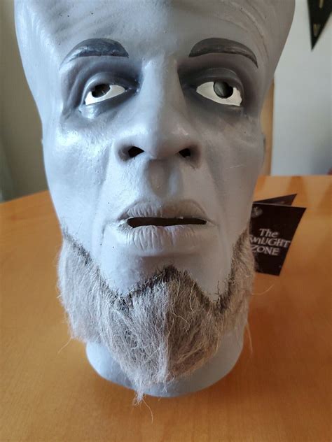 The Twilight Zone Kanamit mask Costume To Serve Man halloween TV Alien Area 51 | eBay