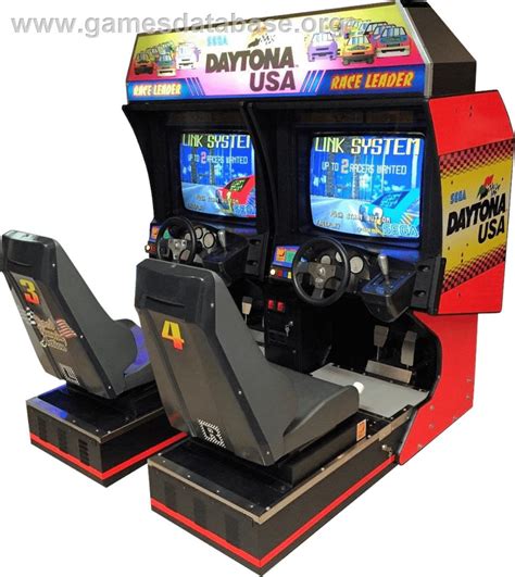 Daytona USA - Arcade - Artwork - Cabinet