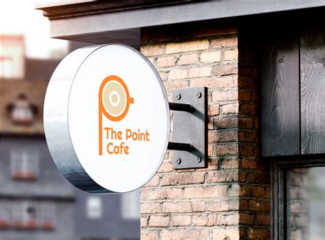 The point Cafe Logo by Hesham Saleh on Dribbble