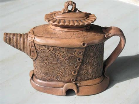 slab built teapots - Google Search | Tea pots, Pottery tea pots, Pottery teapots