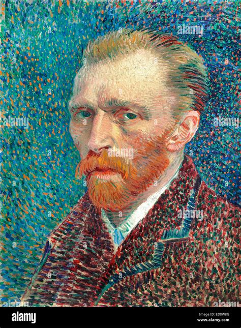 Vincent van Gogh: Self-Portrait. 1887. Oil on canvas. Art Institute of ...