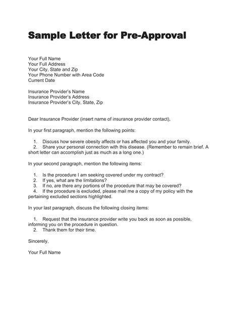 Free Printable Pre-Approval Letter Templates [PDF] & Mortgage & Loan