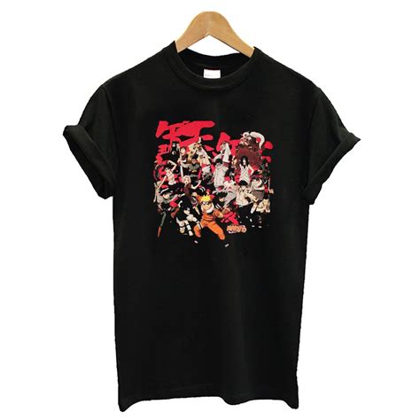 Naruto Anime Characters T-Shirt