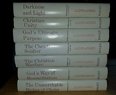 An Exposition in Ephesians 7 volumes by D. Martyn Lloyd-Jones | Lloyd jones, Reconciliation ...