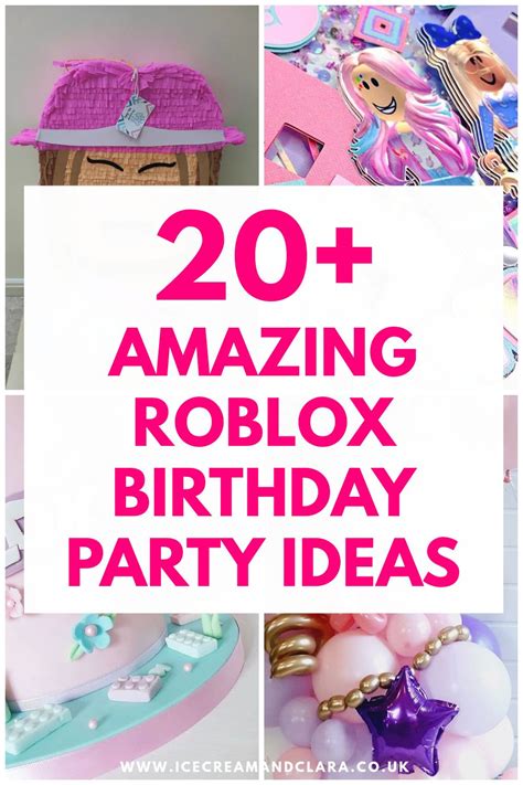 Best roblox birthday party ideas – Artofit