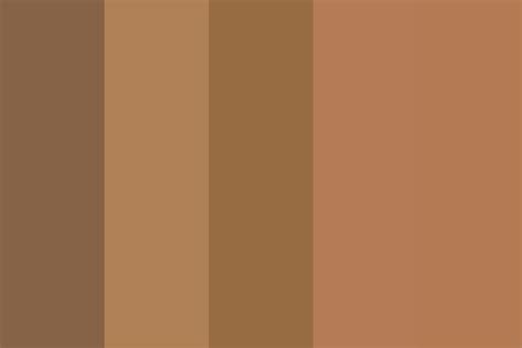 brown wood Color Palette