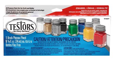 Testors 9146XT Promotional Enamel Paint Set( Packaging may vary)- Buy ...