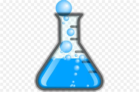 Erlenmeyer Flask Clipart Black And White - Clipart Science Outline ...
