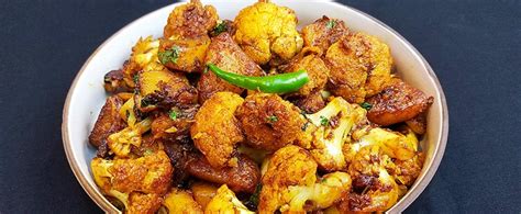 Aloo Gobi Fry - How to make Aloo Gobi Dhaba Style !! - Dhaba Style