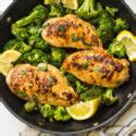 Whole30 Lemon Chicken Skillet with Broccoli (Paleo, Low Carb) - Whole ...