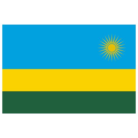 Rwanda Flag Color Codes