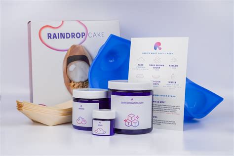 Raindrop Cake - Experience the Magic of Molecular Gastronomy at Home!