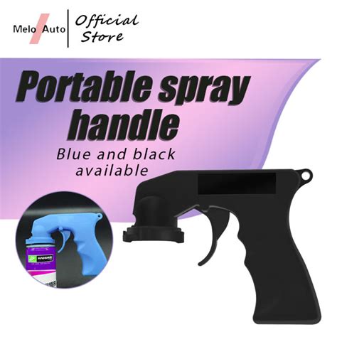 Portable Paint Can Aerosol Spray Gun Adapter Auxiliary Handle Grip Trigger Car Care Paint Tools ...