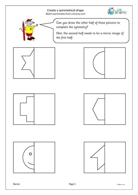 symmetry worksheets - symmetry worksheets - Mirian Wallner