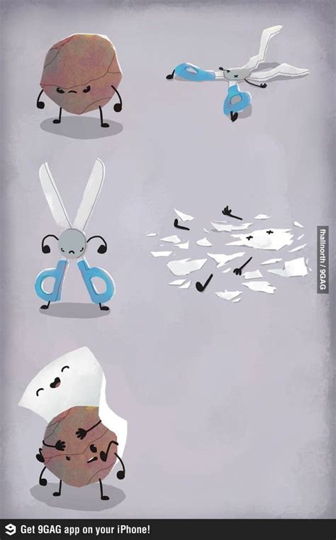 Now it makes sense | Funny illustration, Funny pictures, Rock paper scissors