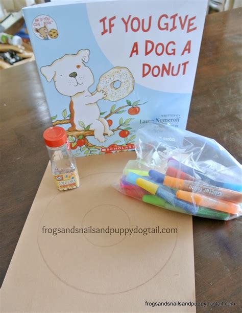 If you give a dog a donut book craft - FSPDT