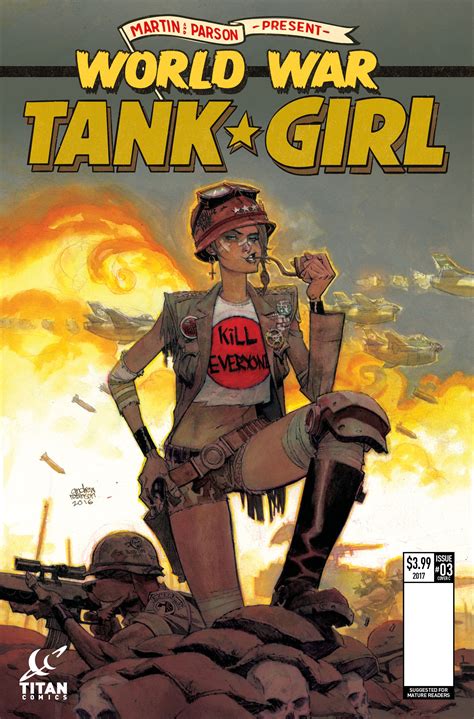 Tank Girl: World War Tank Girl #3 (Robinson Cover) | Fresh Comics