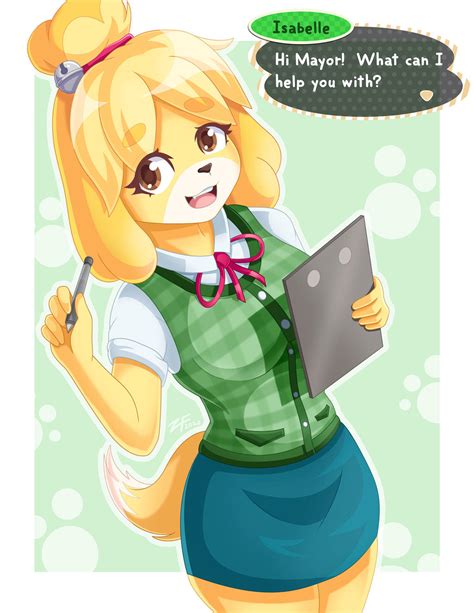 Isabelle | Animal Crossing by Aphexxtal on DeviantArt