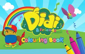Didi Coloring Pages - Fun and Creative Printable Didi Character Coloring Sheets