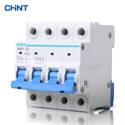 CHINT Air Switch NBE7 4P 32A Miniature Circuit Breaker Air Switch Air ...