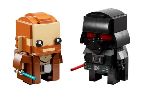 LEGO BrickHeadz Star Wars 40547 Obi-Wan Kenobi & Darth Vader Summer ...