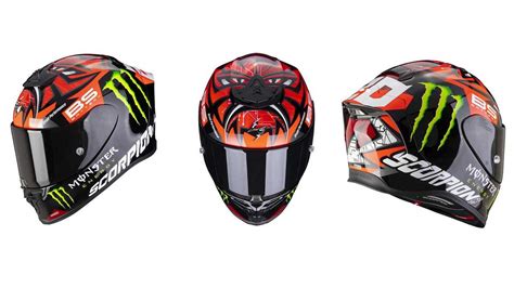 CASCO SCORPION EXO-R1 AIR FABIO MONSTER MATT RED | ubicaciondepersonas ...