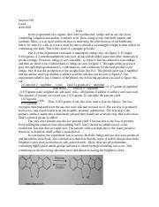 exp 10.docx - Section 539 Laura 4/16/2018 Dyes In this experiment two organic dyes were ...