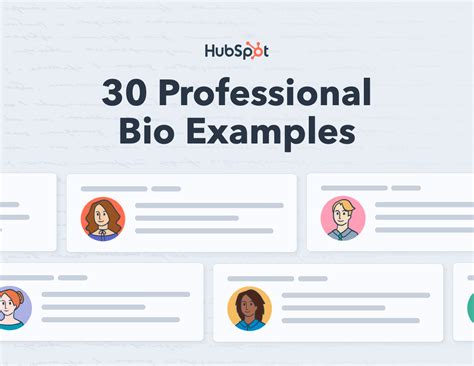 Free Professional Bio Template Word