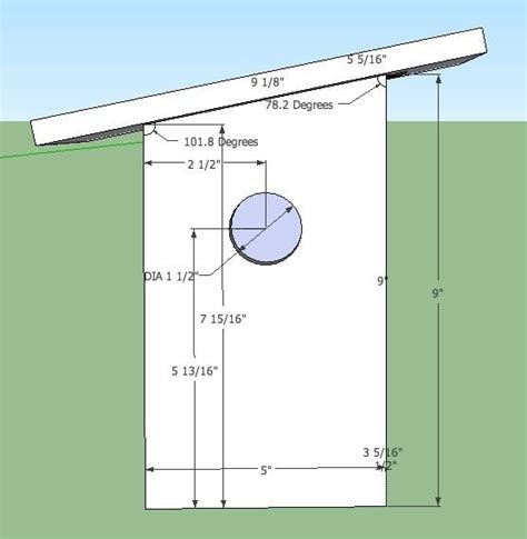 Cute Bird House Plans For Sparrows - New Home Plans Design