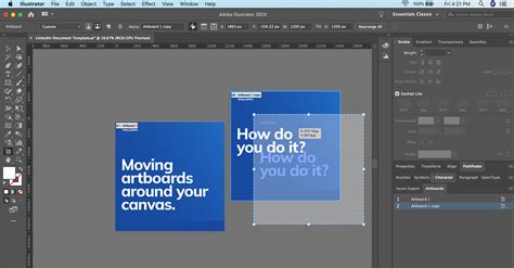 How to move artboards around in Adobe Illustrator - imagy