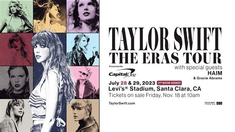 Taylor Swift Santa Clara Map