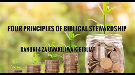 Four Principles of Biblical Stewardship - Logos Sermons