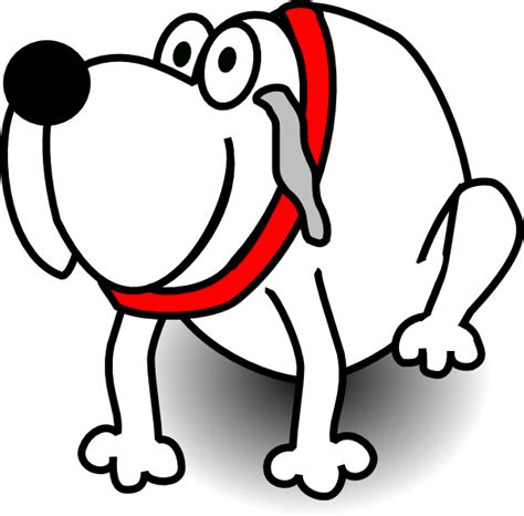 Running dog clipart black and white - Clip Art Library