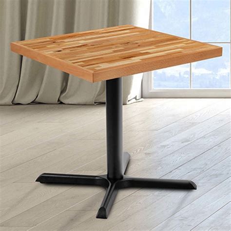 30 X 30" Square Butcher Block Style Table Top Only - Restaurant ...