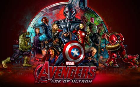 Marvel Studios Avengers Age Of Ultron 2015 Desktop Wallpaper Hd 1920x1200 : Wallpapers13.com