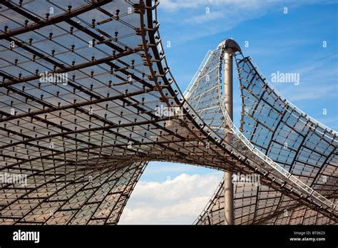 roof structure of the Olympic Stadium at Munich, detail view Stock Photo: 31966875 - Alamy